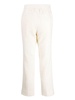 corduroy straight-leg trousers