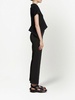 cropped kick-flare trousers