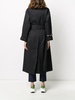 belted mid-length trench coat