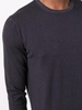 fine-knit rib-trimmed jumper