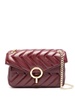 Yza quilted leather shoulder bag 