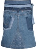 Moonogram denim apron