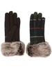 Barbour Ridley Tartan Gloves Accessories