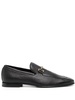 horsebit-buckle leather loafers