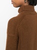 long-sleeve cashmere-blend jumper