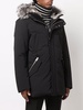 faux-fur hood padded parka