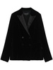 velvet blazer