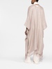 fringed long-lenght cape