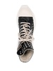 Abstract high-top sneakers 