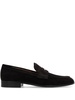 George penny-slot suede loafers