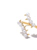 18kt yellow gold danger plus Collection Line Akoya pearl ring