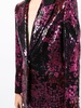 sequin-embellished peak-lapels blazer 