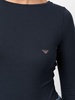 logo-embellished long-sleeved T-shirt