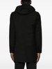 concealed-fastening hooded jacket