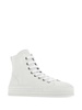 suede high-top sneakers