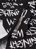 calligraphy-print drawstring swim shorts