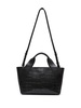 Maya crocodile-embossed tote bag