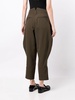 bell-shape cropped trousers