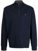 jersey quarter-zip pullover