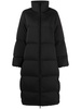 funnel-neck padded coat