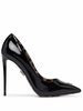 Iconic Plein Decollete patent-leather pumps