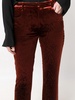 flared velvet trousers