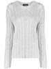 sequin-embellished jumper