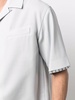 layered-detail short-sleeve shirt