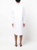 4-Bar cotton shirt dress