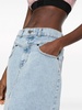 Aluta high-rise denim skirt