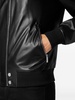 leather bomber jacket 