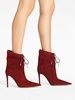 105mm pointed-toe suede boots 