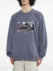 painterly-print cotton sweatshirt