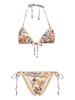 Junie floral-print bikini set