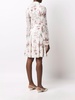 floral-printed pleated dress