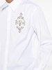 crystal-embellished poplin shirt