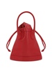 leather bucket bag