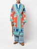 Tiger Lily Icon jacquard coat