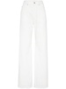 mid-rise wide-leg jeans