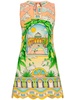 Paysage Ideal graphic-print minidress