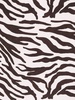 Behati zebra-print wrap skirt mocha