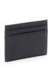 Black 'GG Marmont' Cardholder with Aged-gold Logo in Leather Man