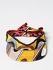 Pucci visor in printed silk