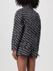 Asymmetric-Hem Logo Print Jacket