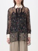 Marocco floral organza shirt