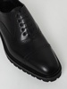 Manolo Blahnik Norton Oxford in leather with brogue pattern