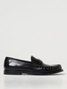 Dolce&Gabbana Black Leather Loafer With Logo Men