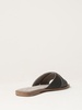 Brunello Cucinelli slides in suede with monili