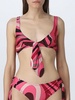 Pucci bikini top in lycra