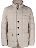 Blush Beige Feather Down Jacket